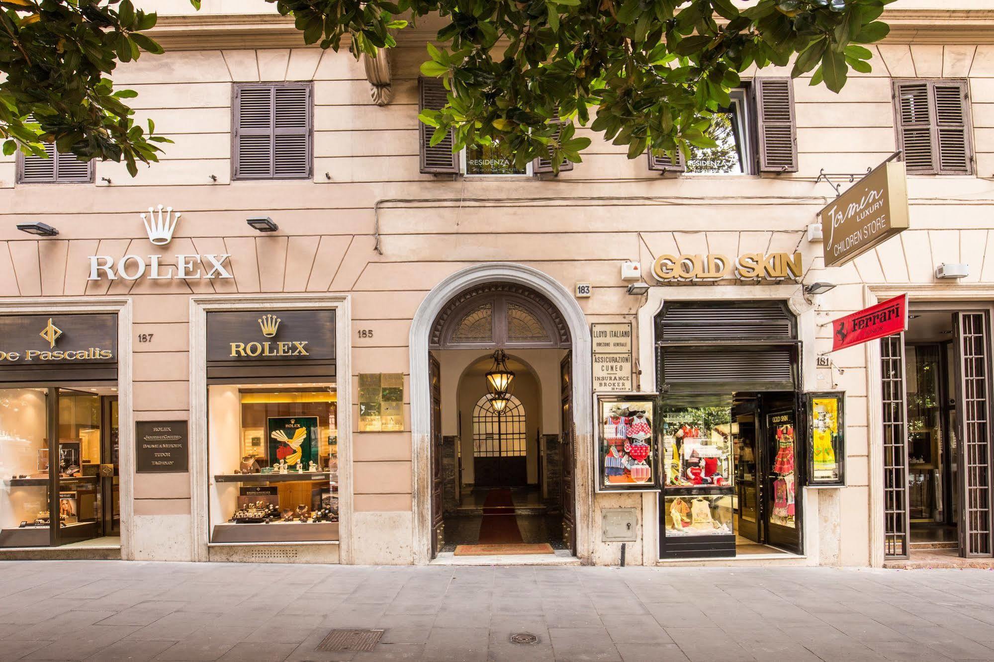 Residenza A -Via Veneto Fashion Rooms -Self Check-In Rome Buitenkant foto